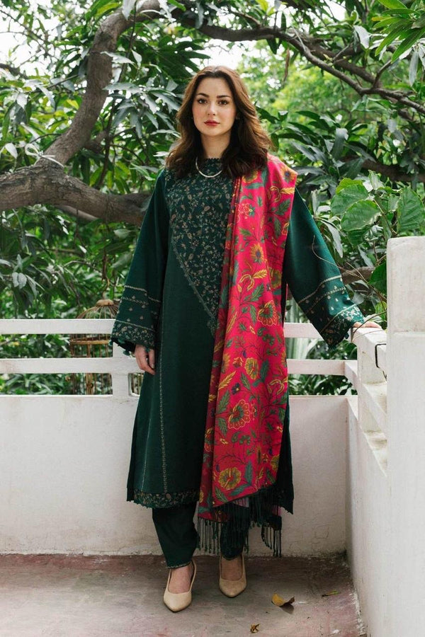 3PC EMBROIDERY LAWN DRESS