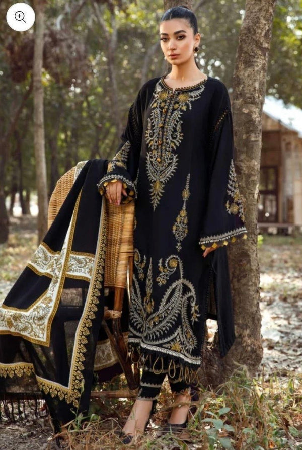 3PC EMBROIDERY LAWN DRESS