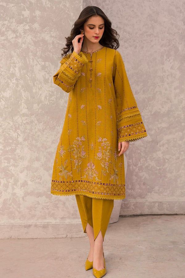 3PC EMBROIDERY LAWN DRESS