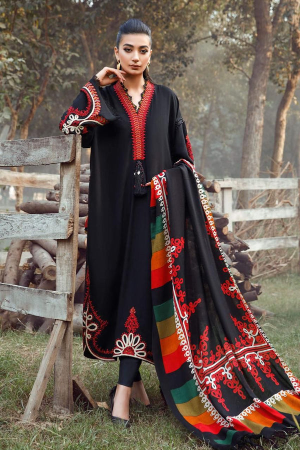 3PC EMBROIDERY LAWN DRESS